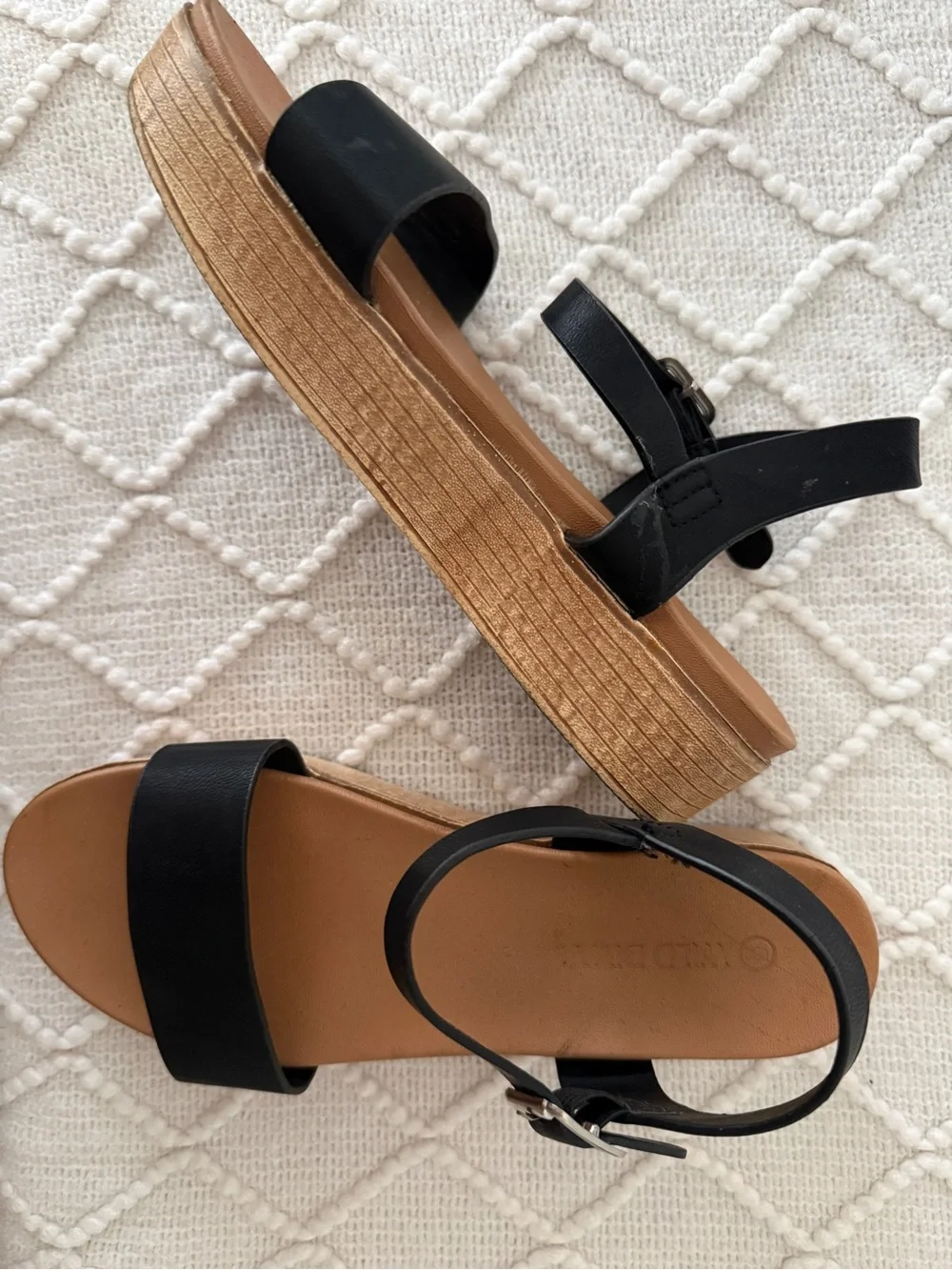 Black Platform Ankle-Strap Sandals - Stylish Women’s Summer Footwear